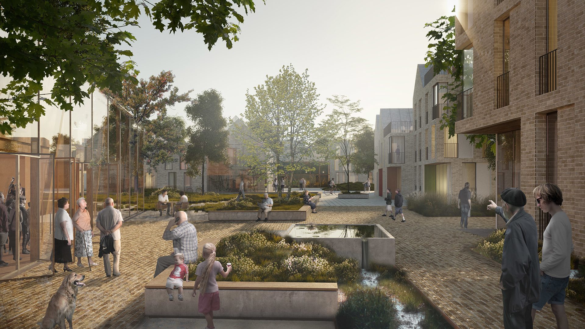 UHA Architects Coexistance Village Odense Denmark Masterplanning OK-Fonden NORD