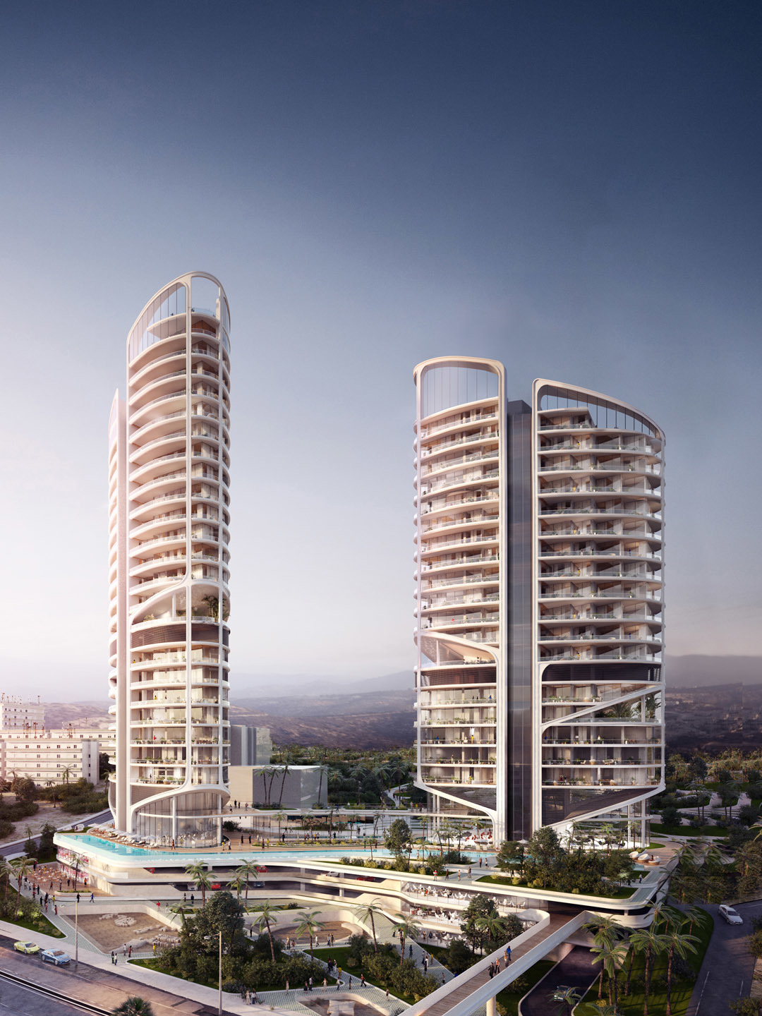 UHA Architects Infinity Towers Limassol Cyprus BFF