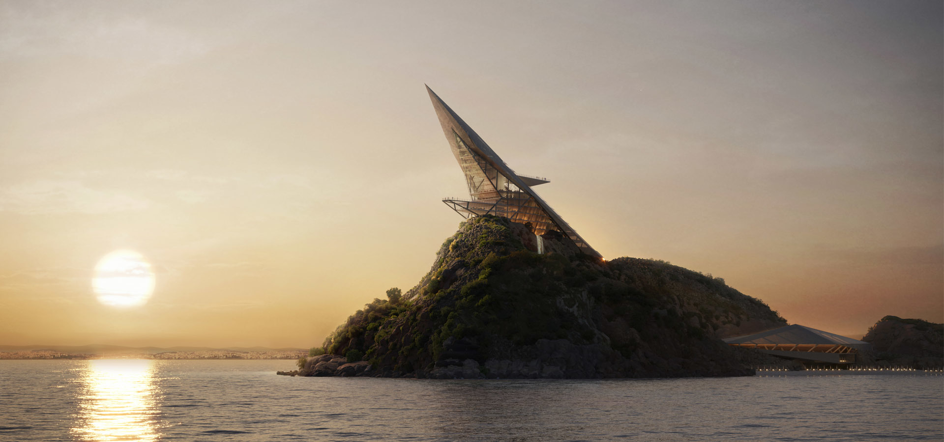 UHA Sivriada Island Icon Istanbul Turkey Architectural Render